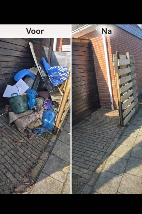 Fotogallerij Klussen voor en na